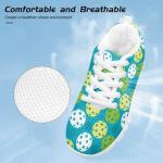 Funnydude Pickleball Print Girls School Shoes Size 13 Little Kids Running Shoes Comfortable Sneakers