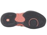 K-Swiss Women's Pickleball Supreme Shoe, Asphalt/White/Peach Amber, 9 M