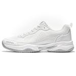 SoleEase Men's Tennis Shoes, Lightweight Breathable Non-Slip Athletic Sneakers for Men & Women Playing Pickleball Table Tennis & Badminton(803White,42)