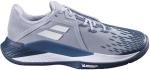 Babolat Men's Propulse Fury All Court Tennis Shoes (Grey/White, US Footwear Size System, Adult, Men, Numeric, Medium, 9)