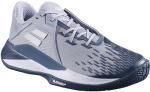 Babolat Men's Propulse Fury All Court Tennis Shoes (Grey/White, US Footwear Size System, Adult, Men, Numeric, Medium, 9)