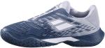 Babolat Men's Propulse Fury All Court Tennis Shoes (Grey/White, US Footwear Size System, Adult, Men, Numeric, Medium, 9)