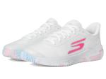 Skechers Womens Pickleball Viper Court Pro 2.0 Sneaker, White/Multi 9 Medium