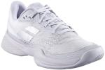 Babolat Women's Jet Mach 3 All Court Tennis Shoes, White/Grey (Women's US Size 7)