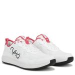 Ryka Womens Court Agility Cross Training Shoes White/Popstar Pink 8 W