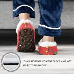 Boccsty Pickleball Green Rackets Yellow Balls Boys Girls House Slippers Kids Toddler Home Shoes Winter Indoor Shoe S