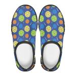 Ctsgobvahy Pickleball Pattern Boys Girls Sneakers, Children's EVA Sole Low-Top Elastic Skateboard Shoes Lightweight Classic Slip On Flats Sneakers, Size 11 to15