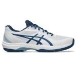 ASICS Men's Game FlyteFoam Pickleball Shoes, 10.5, White/Twilight Blue
