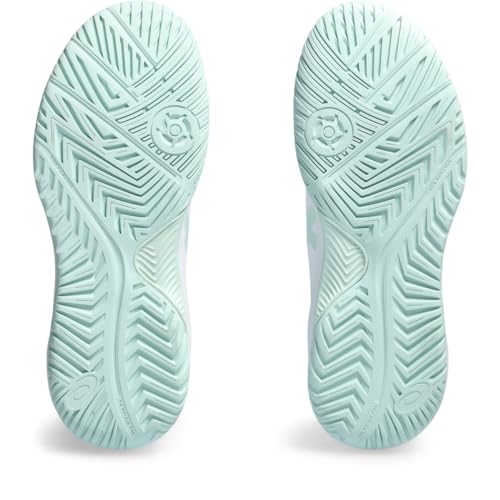 ASICS Gel-Dedicate 8 Pickleball Shoes, Men/Women, White/Pale Blue