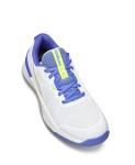 WILSON Intrigue Pro Women's Tennis Shoe - White/Amparo Blue/Safety Yellow, Size 8 US