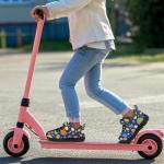 GWDDCMGYH Toddler Boys Girls Slip On Sneakers Casual Pickleball Print Strap Sneakers Single Buckle Tennis Shoes Athletic Walking Shoes for Kids Running Sneaker