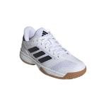 Adidas Unisex-Kids Ligra 8 Indoor Volleyball, White/Black/White, 6