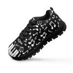 Funnydude Pickleball Print Boys Tennis Shoes Size 4 Big Kid Casual School Shoes Comfortable Footwear