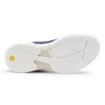 FitVille Wide Pickleball Shoes for Men Blue Tennis Shoes Sneakers for All Court Racquetball Athletic Shoes for Racquet Sport | Arch Support & Wide Toe Box (10.5 Wide, Black After Dark Blue)