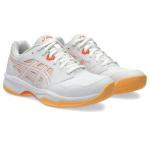 ASICS Women's Gel-RENMA Pickleball Shoes, 8, White/Vivid Coral
