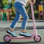 Ctsgobvahy Unisex Slip On Flats Sports Shoes, Children's Spring Lightweight Elastic Pickleball Sneakers, Comfortable Running and Walking Shoes Suitable for Boys and Girls