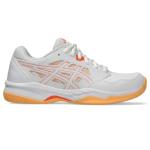 ASICS Women's Gel-RENMA Pickleball Shoes, 8, White/Vivid Coral