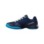 WILSON Rush Pro L Junior Tennis Shoe - Navy Blazer/White/Atomic Blue, Size 11 US