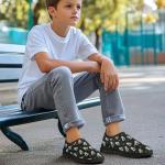 Ctsgobvahy St.Patrick's Day Girl's Sports Shoes, Kids Easy-to-Put-On Low-Top Shoes, Children's Lightweight Non-Slip Elastic Tennis Shoes Suitable for Running, Pickleball, and Baseball