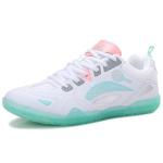 Hiuzylqx Mens Indoor Court Shoes for Table Tennis, Badminton Sneaker with Arch Support for Boys and Girls Volleyball, Pickleball,B,11