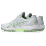 ASICS Women's Game FlyteFoam Pickleball Shoes, 5, White/Jade