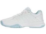 K-Swiss Women's Court Express Pickleball Shoe, White/Blue Glow, 9 M
