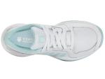 K-Swiss Women's Court Express Pickleball Shoe, White/Blue Glow, 9 M