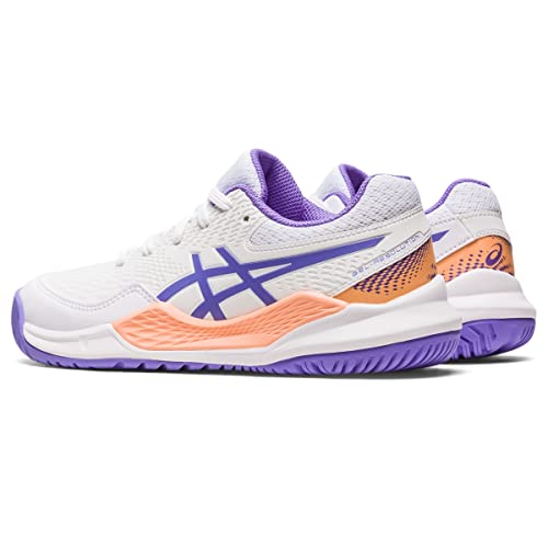 ASICS Gel-Resolution 9 Pickleball Shoes, White/Amethyst, Men/Women