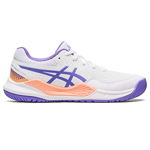 ASICS Gel-Resolution 9 Pickleball Shoes, White/Amethyst, Men/Women