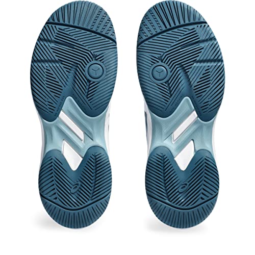 ASICS Gel-Game 9 Pickleball Shoes, White/Teal, Men/Women