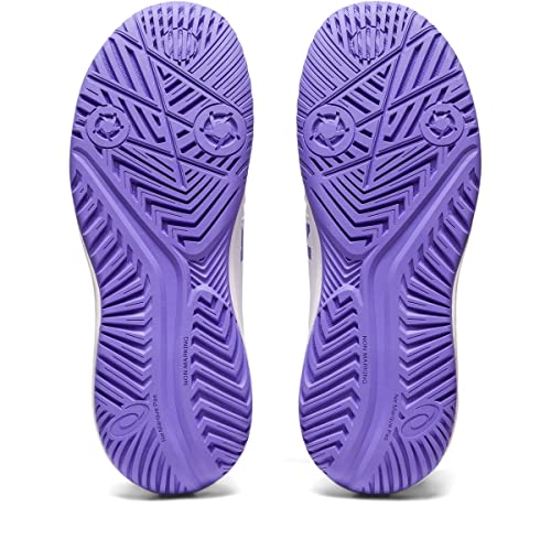 ASICS Gel-Resolution 9 Pickleball Shoes, White/Amethyst, Men/Women