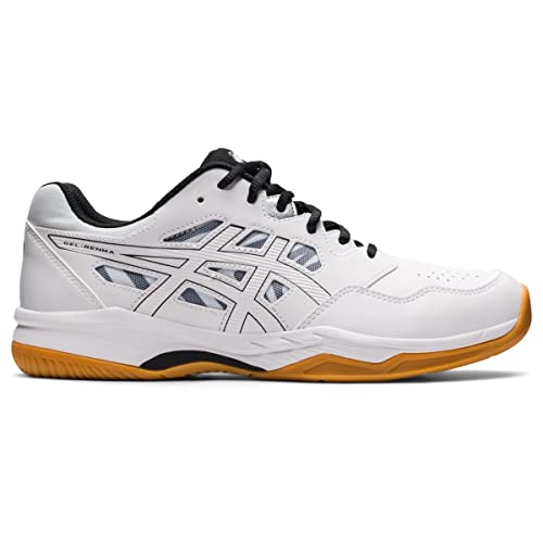 ASICS Men's Gel-RENMA Pickleball Shoes, 12, White/Black