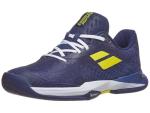 Babolat Junior Jet Mach 3 All Court Kids' Tennis Shoes, Sodalite Blue (US Kids Size 7)