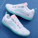 Hiuzylqx Mens Indoor Court Shoes for Table Tennis, Badminton Sneaker with Arch Support for Boys and Girls Volleyball, Pickleball,B,4