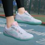 Hiuzylqx Mens Indoor Court Shoes for Table Tennis, Badminton Sneaker with Arch Support for Boys and Girls Volleyball, Pickleball,B,4