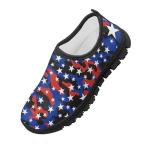 Ctsgobvahy Star Pattern Toddlers Boys Girls Sports Shoes, Kids Easy-to-Put-On Low-Top Shoes, Children's Lightweight Breathable Tennis Shoes Suitable for Running, Pickleball and Baseball