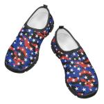 Ctsgobvahy Star Pattern Toddlers Boys Girls Sports Shoes, Kids Easy-to-Put-On Low-Top Shoes, Children's Lightweight Breathable Tennis Shoes Suitable for Running, Pickleball and Baseball