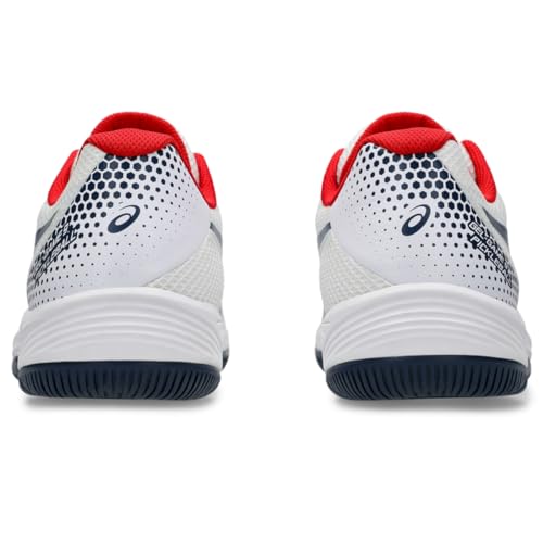 ASICS Men's Gel-Game 9 Pickleball Shoes, 10.5, White/Night Sky
