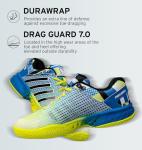 K-Swiss Men's Express Light Court Shoe, Blue/Yellow