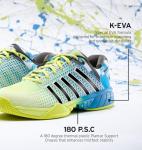 K-Swiss Men's Express Light Court Shoe, Blue/Yellow