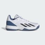 Adidas Court Flash Pickleball Shoes, White/Black/Blue