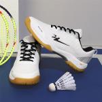 cungel-Tennis-Badmintion-Pickleball-Shoes Unisex No-Slip Pickleball & Tennis Shoes | Lightweight Breathable Court Shoes for Men and Women White