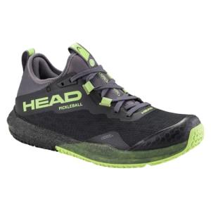 HEAD Motion Pro Men's Pickleball Shoes, Black/Lime, 11.0