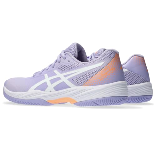 ASICS Women's Gel-Game 9 Pickleball Tennis Shoe, 8.5, Violet Light/White