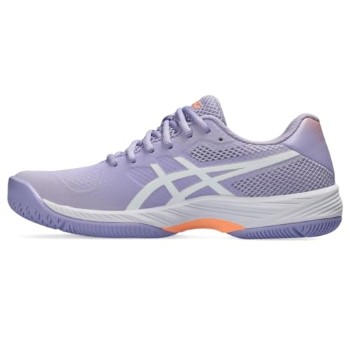 ASICS Women's Gel-Game 9 Pickleball Tennis Shoe, 8.5, Violet Light/White