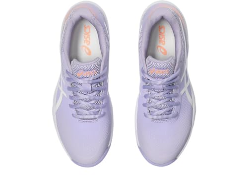 ASICS Women's Gel-Game 9 Pickleball Tennis Shoe, 8.5, Violet Light/White