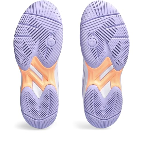 ASICS Women's Gel-Game 9 Pickleball Tennis Shoe, 8.5, Violet Light/White