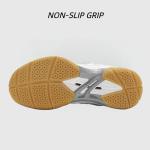 cungel Kids Volleyball Tennis Pickleball Badminton Shoes, Boys Girls Indoor Court Tennis Shoes, Hook & Loop Strap Athletic Sneakers for Little Kid/Big Kid White Red