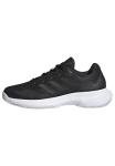 Adidas Gamecourt 2.0 Sneaker, Black/Silver, Women's Size 7.5