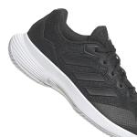 Adidas Gamecourt 2.0 Sneaker, Black/Silver, Women's Size 7.5